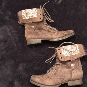 JustFab combat boots